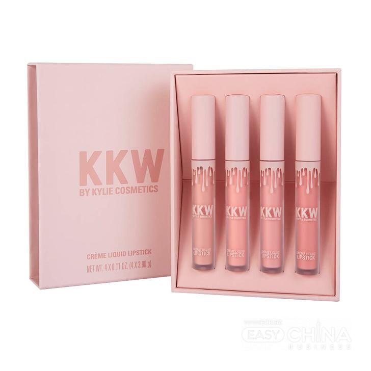 Набор губных помад KKW Creme Liquid Lipstick
