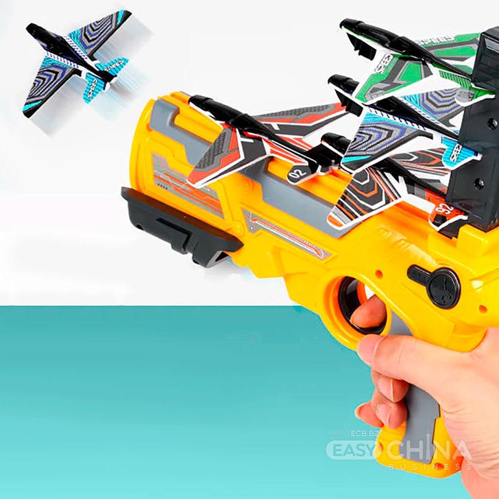 Пистолет катапульта с летающими самолетами Air Battle
